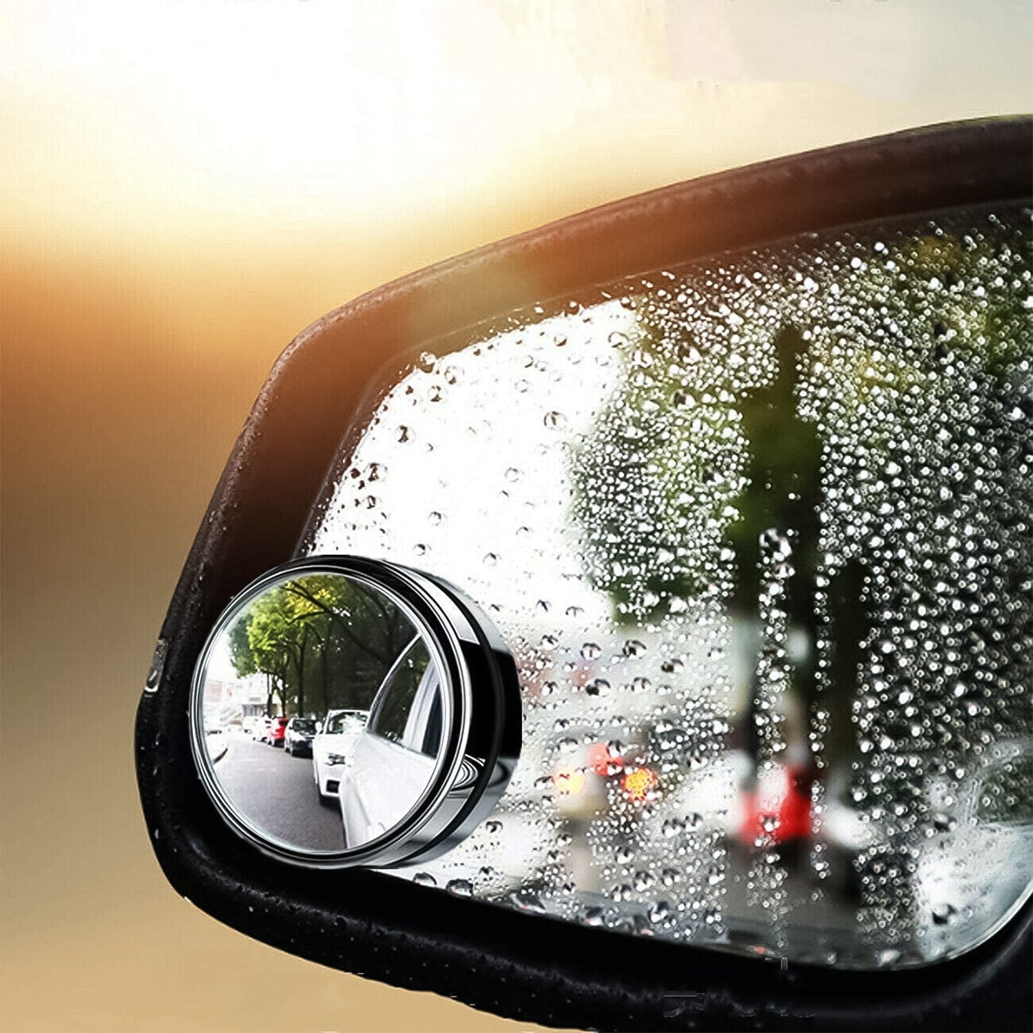 360DEGREE BLIND SPOT ROUND WIDE ANGLE ADJUSTABLE CONVEX REAR VIEW MIRROR - PACK OF 2 360DEGREE BLIND SPOT ROUND WIDE ANGLE ADJUSTABLE CONVEX REAR VIEW MIRROR - PACK OF 2